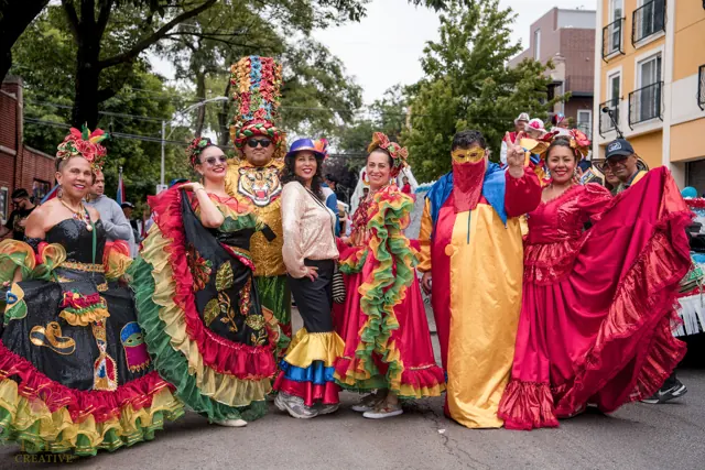 The Puerto Rican Parade in Chicago