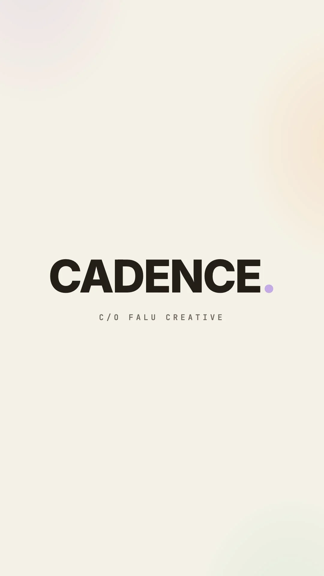 Cadence original product film title